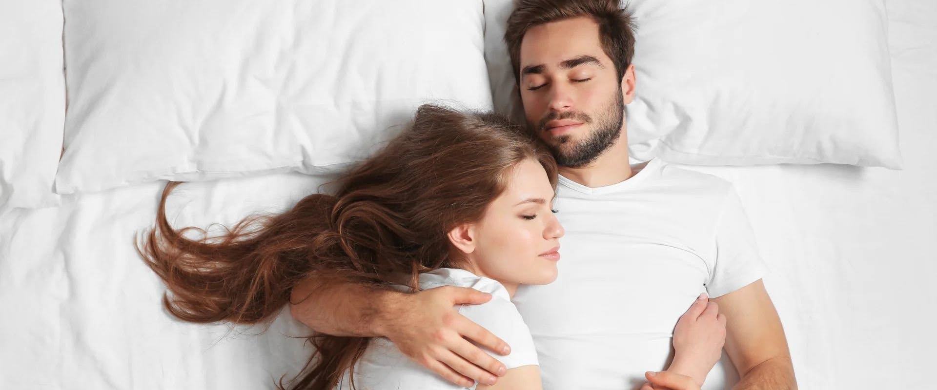 couple sleeping positions and what they mean