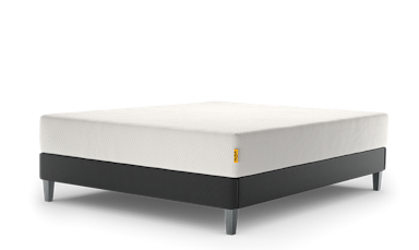 Nolah Platform Base diagonal angle with Original 10 inch mattress